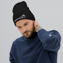 Load image into Gallery viewer, be weird. Dome Warmer Embroidered Beanie