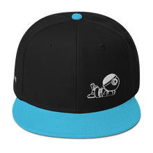 Load image into Gallery viewer, be weird. Get Snappy Snapback Hat