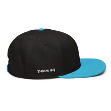Load image into Gallery viewer, be weird. Get Snappy Snapback Hat