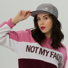 Load image into Gallery viewer, be weird. Get Snappy Snapback Hat