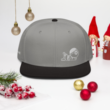 Load image into Gallery viewer, be weird. Get Snappy Snapback Hat