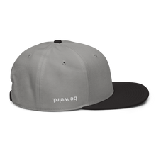 Load image into Gallery viewer, be weird. Get Snappy Snapback Hat