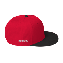 Load image into Gallery viewer, be weird. Get Snappy Snapback Hat