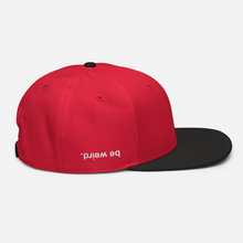 Load image into Gallery viewer, be weird. Get Snappy Snapback Hat