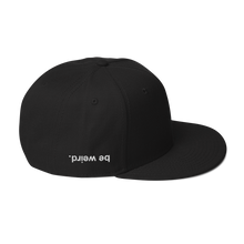 Load image into Gallery viewer, be weird. Get Snappy Snapback Hat