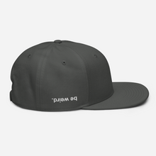 Load image into Gallery viewer, be weird. Get Snappy Snapback Hat