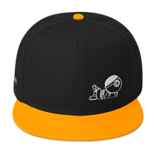 Load image into Gallery viewer, be weird. Get Snappy Snapback Hat
