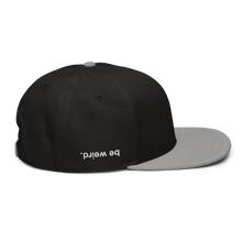 Load image into Gallery viewer, be weird. Get Snappy Snapback Hat