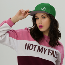 Load image into Gallery viewer, be weird. Get Snappy Snapback Hat