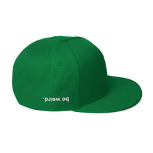 Load image into Gallery viewer, be weird. Get Snappy Snapback Hat
