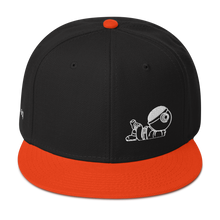 Load image into Gallery viewer, be weird. Get Snappy Snapback Hat
