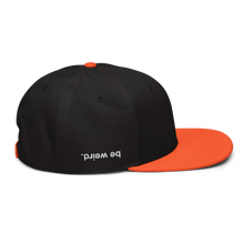 Load image into Gallery viewer, be weird. Get Snappy Snapback Hat