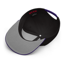 Load image into Gallery viewer, be weird. Get Snappy Snapback Hat