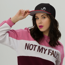 Load image into Gallery viewer, be weird. Get Snappy Snapback Hat