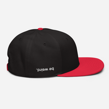 Load image into Gallery viewer, be weird. Get Snappy Snapback Hat