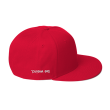 Load image into Gallery viewer, be weird. Get Snappy Snapback Hat