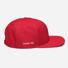 Load image into Gallery viewer, be weird. Get Snappy Snapback Hat