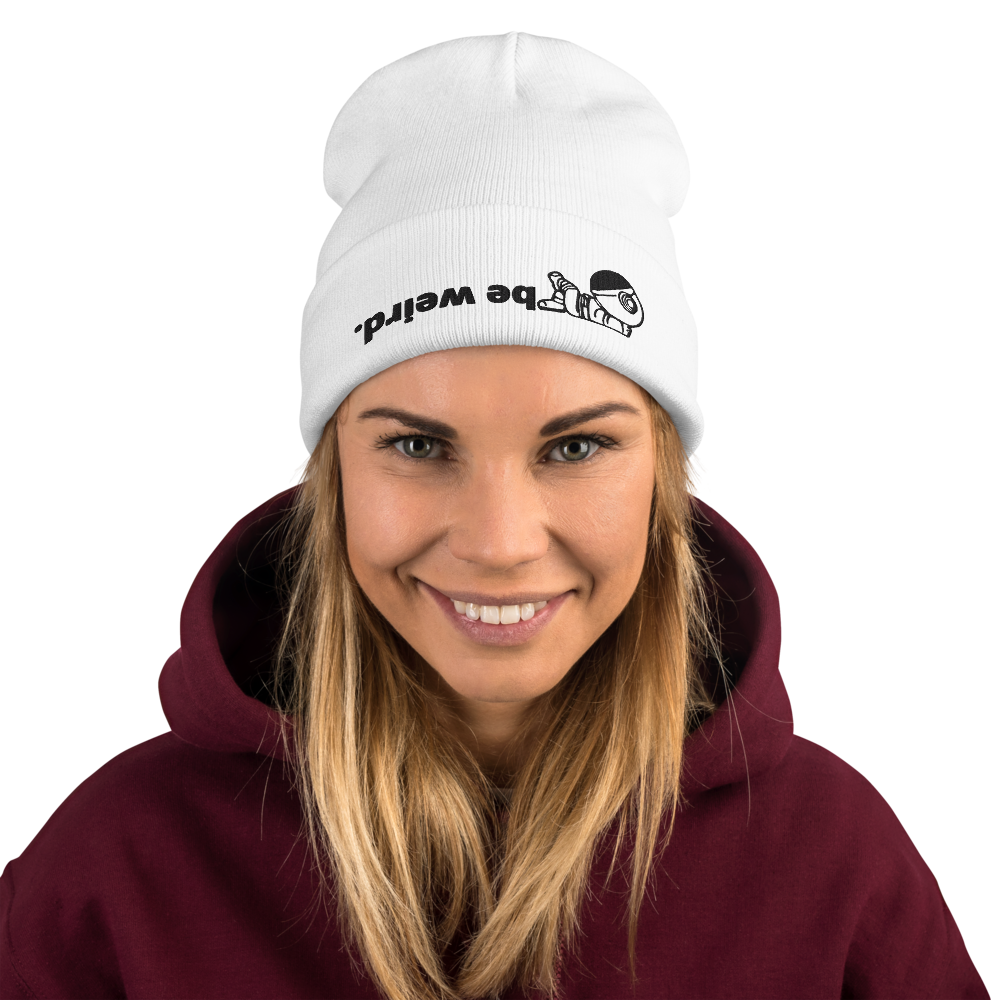 Embroidered Beanie