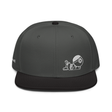 Load image into Gallery viewer, be weird. Get Snappy Snapback Hat
