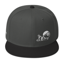 Load image into Gallery viewer, be weird. Get Snappy Snapback Hat
