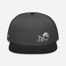 Load image into Gallery viewer, be weird. Get Snappy Snapback Hat
