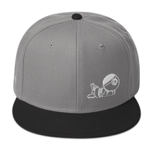 Load image into Gallery viewer, be weird. Get Snappy Snapback Hat
