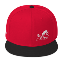 Load image into Gallery viewer, be weird. Get Snappy Snapback Hat
