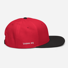 Load image into Gallery viewer, be weird. Get Snappy Snapback Hat
