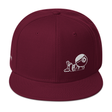 Load image into Gallery viewer, be weird. Get Snappy Snapback Hat
