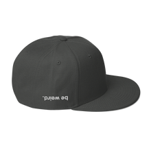 Load image into Gallery viewer, be weird. Get Snappy Snapback Hat
