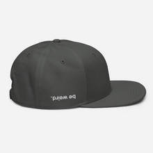 Load image into Gallery viewer, be weird. Get Snappy Snapback Hat
