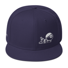 Load image into Gallery viewer, be weird. Get Snappy Snapback Hat
