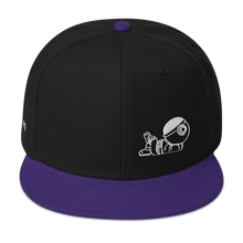 Load image into Gallery viewer, be weird. Get Snappy Snapback Hat
