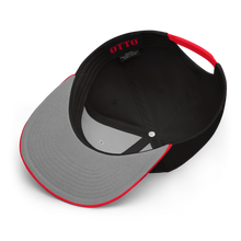 Load image into Gallery viewer, be weird. Get Snappy Snapback Hat
