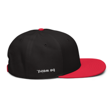 Load image into Gallery viewer, be weird. Get Snappy Snapback Hat
