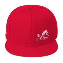 Load image into Gallery viewer, be weird. Get Snappy Snapback Hat
