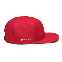 Load image into Gallery viewer, be weird. Get Snappy Snapback Hat
