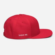 Load image into Gallery viewer, be weird. Get Snappy Snapback Hat
