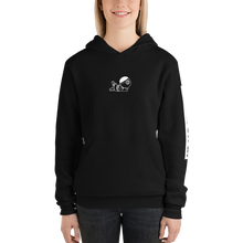 Load image into Gallery viewer, be weird. Block Work Unisex hoodie
